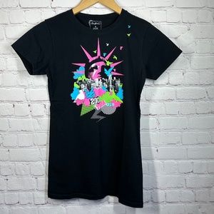 Zoo York Women's Short Sleeve Crew Neck Graphic T-Shirt Multicolor Size Medium